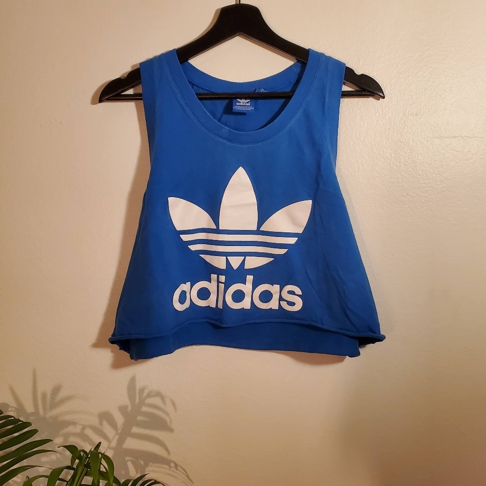 Adidas Logo Crop Top